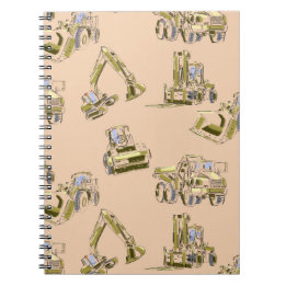 Cahier à reliure spirale pour équipement lourd pou