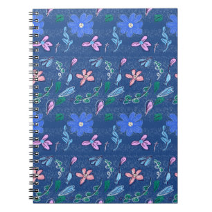 Cahier à reliure spirale pour le printemps