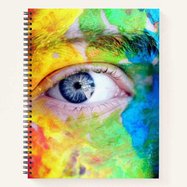 Cahier à spirale 21,59 cm x 27,94 cm (Devant)