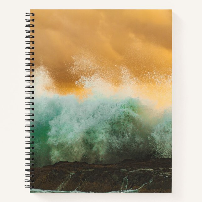 Cahier à spirale 8,5" x 11" (Devant)