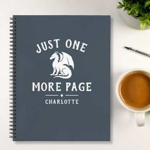 Cahier à spirale avec citation élégante pour amate