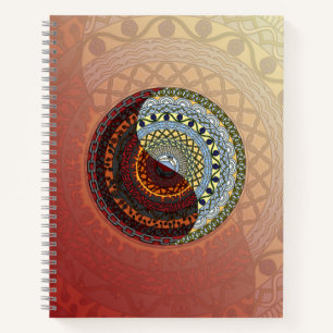 Cahier à spirale Ciel et Enfer