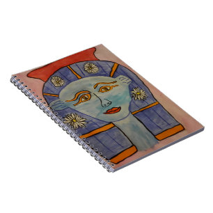 Cahier à spirale de la déesse égyptienne