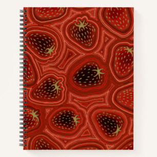 Cahier à spirale Deluxe Strawberry Dreams