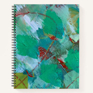 Cahier à spirale en design marbre