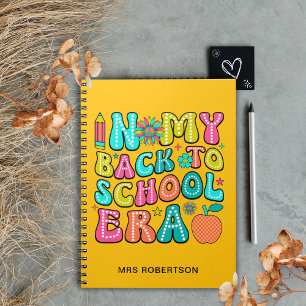 Cahier à spirale jaune pour la rentrée scolaire de