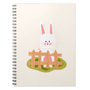 Cahier à spirale Kawaii Lapin Mignon École adora