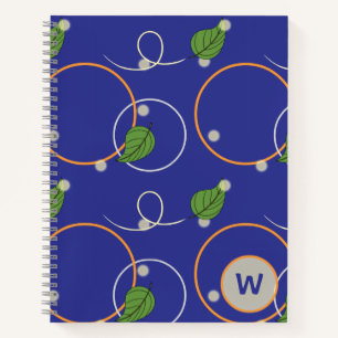 Cahier à spirale Lucioles au-dessus de l'eau
