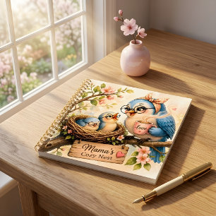 Cahier à spirale Maman Oiseau