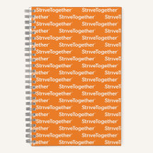 Cahier à spirale - Orange