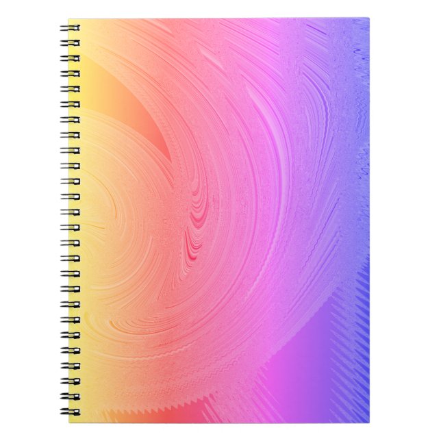 Cahier à spirale Pastel Sweep (Devant)