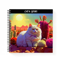 Cahier à spirale pour les amoureux des chats
