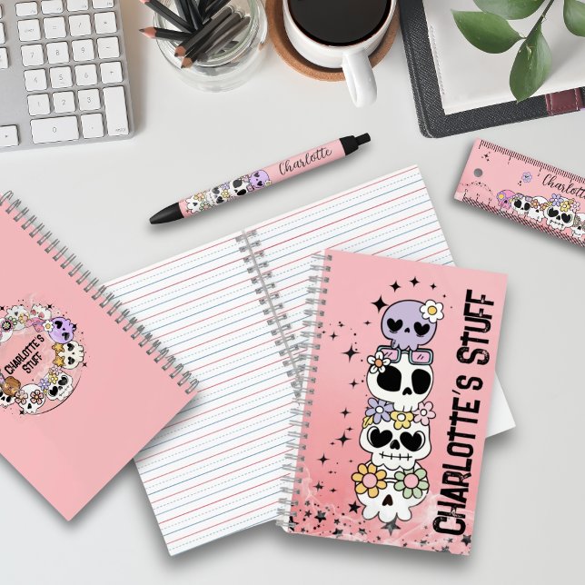 Cahier à spirale thème Halloween (Créateur téléchargé)
