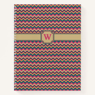 Cahier à spirale Zigzag Tropical