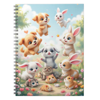 Cahier Adorable Animaux Amis