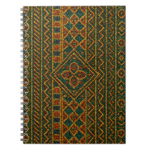 Cahier Africain Perlé Kente