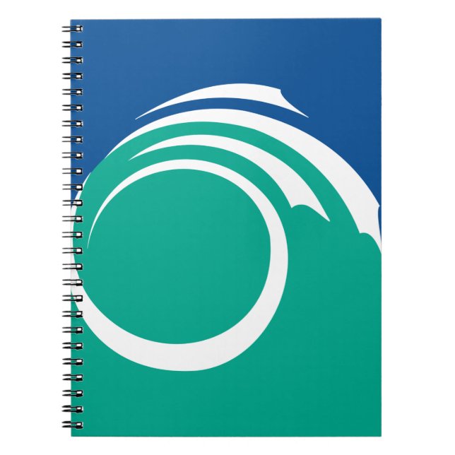 Cahier avec drapeau d'Ottawa, Canada (Devant)