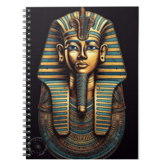 Cahier avec une couverture pharaonique