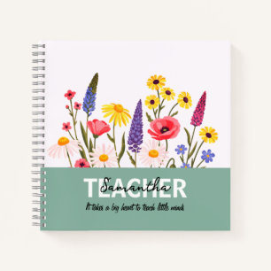 Cahier Cadeau avec Phrase de Nom Personnalisé pour