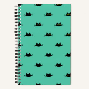 Cahier Cadence Cool Cat (Sarcelle) - Visages de Ch