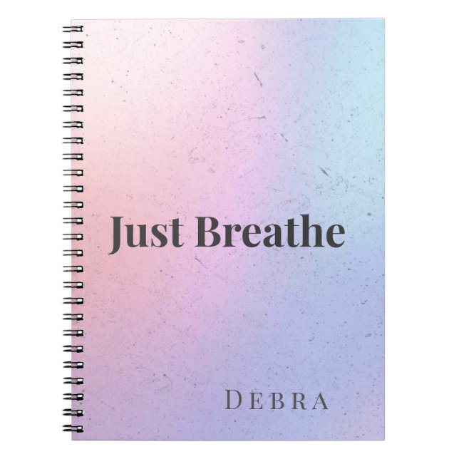 Cahier Calme Respirer Simplement (Devant)