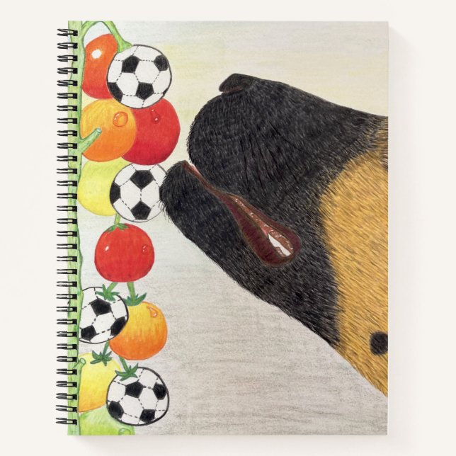 Cahier Chien&Tomates (Devant)