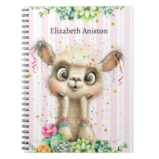 Cahier Classique Drôle de Lama pour la Rentrée Sco