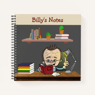 Cahier Copain du Mordu de Livres - Cadeau Mignon p