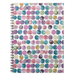 Cahier d'art aquarelle coloré et calme