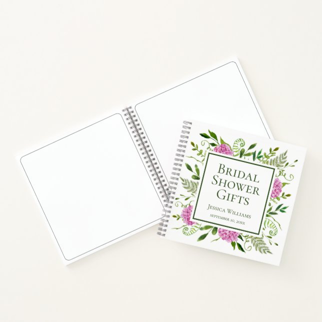 Cahier de Cadeaux de Réception de Mariage aux Hort (Intérieur)