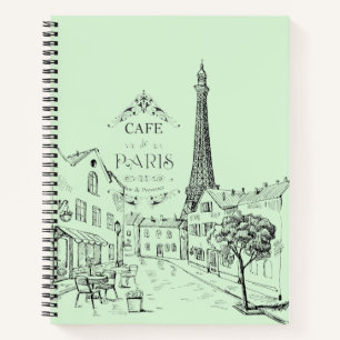 Cahier de café de Paris