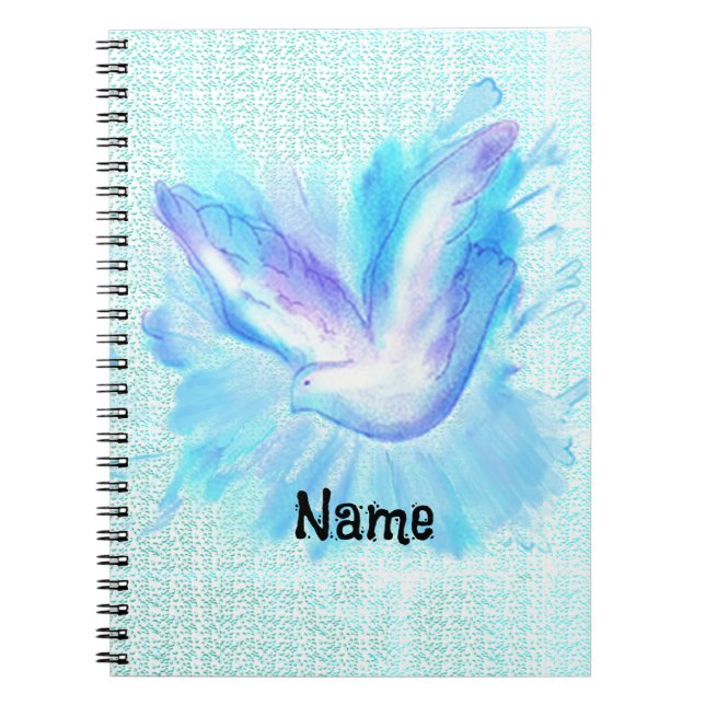 Cahier de colombe volant (Devant)