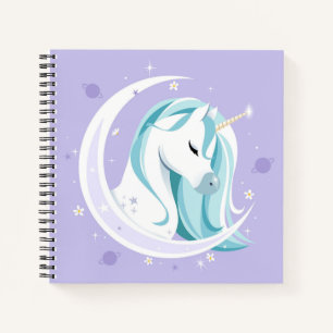 Cahier de croquis Licorne
