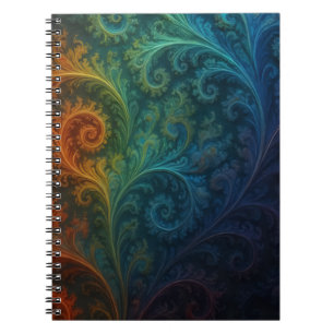 Cahier de fractales colorées