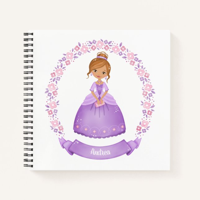 Cahier de journal de princesse (Devant)