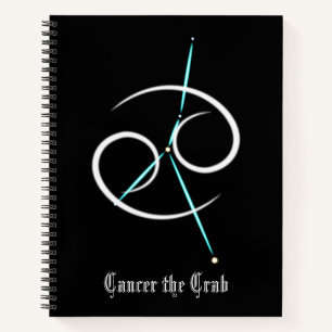 Cahier de la constellation du zodiaque Cancer