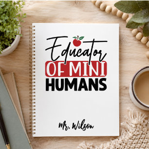 Cahier de l'éducateur de mini-humains – Professeur