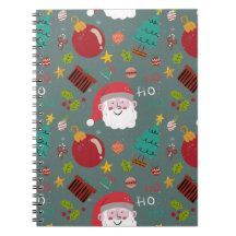 Cahier de Noël de Père Noël mignon