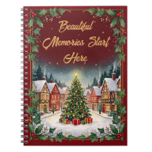 Cahier de Noël de Village d'Hiver Cosy