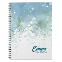 Cahier de Noël personnalisé - Emma