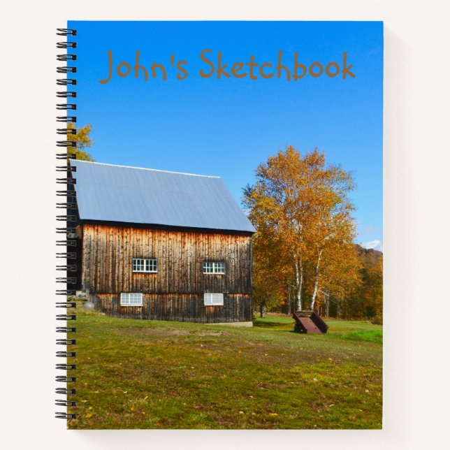 Cahier de notes de la marque du pays (Devant)