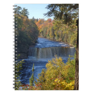 Cahier de notes en spirale des chutes de Tahquamen