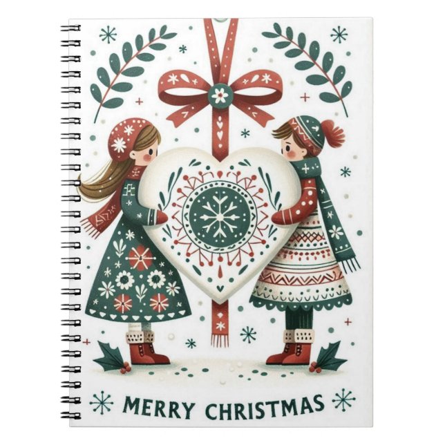 Cahier de notes Noël (Devant)