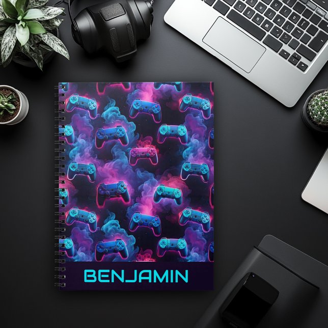 Cahier de notes personnalisé pour garçon avec mane (Créateur téléchargé)