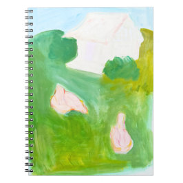 Cahier de notes Poules en pâture