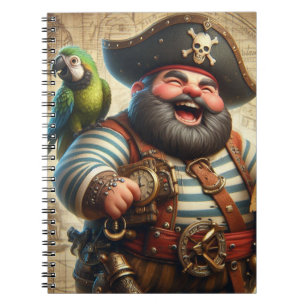 Cahier de pirate drôle