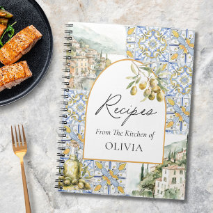 Cahier de recettes de cuisine en carrelage méditer