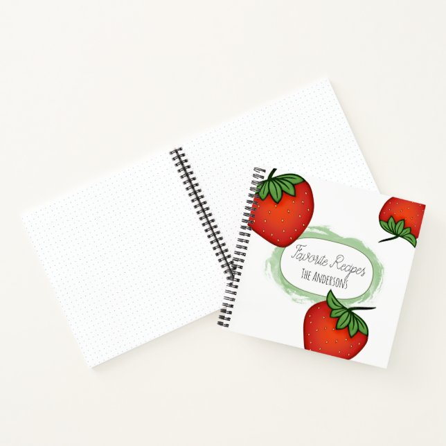 cahier de recettes de livre de cuisine personnel d (Intérieur)