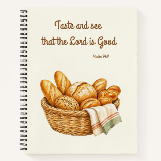 Cahier de recettes Psaume 34:8