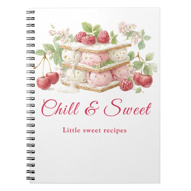 Cahier de recettes sucrées pour la Journée du Sand (Devant)